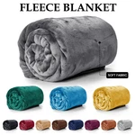 Luxury Cool Fleece Soft Warm Cozy Twin Queen Size Throw 310 Gsm. Fixed Price $13.00.