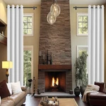 Jsfly Blackout Curtains Extra Long 120" Thermal Insulated Grommet Panels. Fixed Price $93.66.
