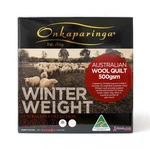 Onkaparinga Australian Made Wool Quilt. Fixed Price $232.81.