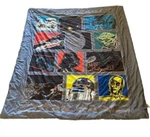 Vintage 70 80 Star Wars Rare Reversible Comforter Sham Twin Jay Franco. Fixed Price $89.99.