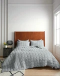 Nwot! Quince European Linen Mist Box Quilt King/ Cal Only. Fixed Price $99.95.