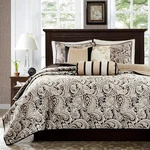Madison Park Quilt Traditional Damask Design All Season, Lightweight Coverlet. Fixed Price $118.93.