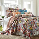 Rhapsody Quilt And Pillow Sham Set - Multicolor Levtex Home. Fixed Price $149.99.