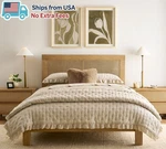 Pottery Barn Belgian Flax Linen Ruffle Tufted Quilt Bedding. Fixed Price $209.99.