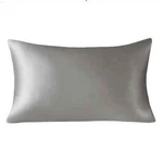 Madison Park Queen Pillowcase, 100% Mulberry Silk, Gray. Fixed Price $39.99.