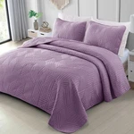 Exclusivo Mezcla Ultrasonic Twin Quilt Bedding Set, Lightweight Dusty Lavender. Fixed Price $40.49.