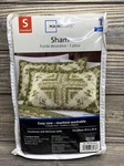 Mainstays Decorative Sham Standard Size Green White Floral Pattern. Fixed Price $12.59.