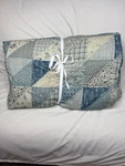 Pottery Barn Ellis Reversible Quilt King/cal. Excellent Condition!!. Fixed Price $179.00.
