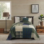Woolrich Mill Creek Oversized Twin Quilt Set Cabin Lodge Green Patchwork. Fixed Price $79.89.