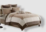Madison Park Beige Attingham 7-PC. Quilt Set, Size King/california. Fixed Price $105.30.