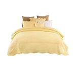 Tache Quilted Yellow Scalloped Buttercup Puffs Matelasse Bedspread Coverlet S.... Fixed Price $133.05.