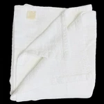 Ralph Lauren 100% Cotton Knit White King Size Blanket Coverlet Excellent. Fixed Price $99.00.