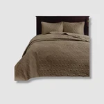 Madison Park Brown Quebec Quilted 3-PC. Bedspread Set, King. Fixed Price $115.01.