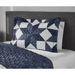 Mainstays Classic Blue Star Quilt Shams, Standard/queen, 2 Pack, Adult/teen. Fixed Price $6.99.