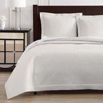 Diamond Quilted Coverlet Set Queen Ivory Final Sale- Egyptian Cotton. Fixed Price $122.49.