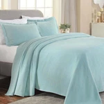 Superior Paisley Jacquard Matelasse Cotton Bedspread With Matching Shams, King,. Fixed Price $59.88.