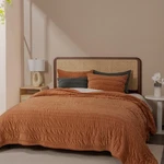 Evergrace Velvet Quilt Queen Size Luxury Bedding Set Ultra Soft Ruched.... Fixed Price $97.98.
