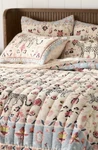 New Anthropologie 100% Cotton Voile Printed Quilt Collection, King, Parcie. Fixed Price $225.00.