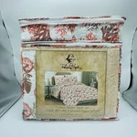 Panama Jack Island Breeze Queen 3 Piece Quilt Coral Reef Set. Fixed Price $150.00.
