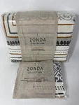 Anthropologie Zonda Collection Queen Duvet +2 Standard Shams 100% Cotton Nwt. Fixed Price $165.00.