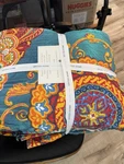Levtex Home Set Multicolor Paisley Pattern Quilted For Bedroom Adults. Fixed Price $84.00.