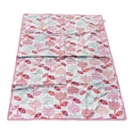 Hanna Home Floral Quilt Pink Cotton Reversible Crib Toddler Blanket 36X50. Fixed Price $28.00.
