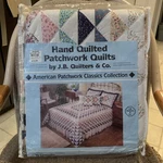 Triangle 86"X86" Hand Quilted Patchwork Full Queen J.b. Quilters & Co New. Fixed Price $187.49.