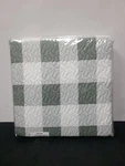 Lakeside Checkered Bed Quilt Set With Pillow Shams - Gray Full/queen 3 New. Fixed Price $15.34.