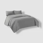 Madison Park Gray Quebec 3-PC. Quilt Set Size-king/california. Fixed Price $72.08.