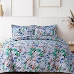 Azores Home Chloe Floral Printed Ultra-soft 3-PIECE Oversized Quilt Set, Easy. Fixed Price $77.94.