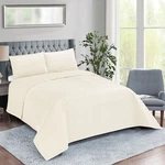 Virah Bella - Moroccan Ivory Lightweight Micromink Quilt Set. Fixed Price $58.99.