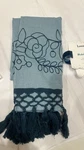 Pottery Barn Teen Lennon & Maisy Pillow Sham Embroidered Tassel Standard Cotton. Fixed Price $39.99.