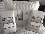 Hotel Collection Distressed Chevron Quilted Full/queen Coverlet+shams, Brand New. Fixed Price $299.00.