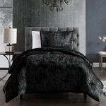 Riverbrook Home Turin Plush Comforter Set, Twin, Black, 2-PIECE. Fixed Price $88.96.