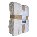 Rachel Ashwell Flax Cotton King Quilt Shabby Chic Reversible Sophia Toile Floral. Fixed Price $134.10.