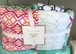 Pottery Barn Palm Springs Comforter Twin Patchwork Quilt Pink Blue Teen New. Fixed Price $99.00.