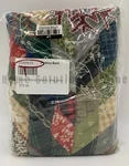 Pottery Barn Winter Wreath Cotton Quilted Sham Multi King #9951P. Fixed Price $154.69.