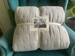 Nwt Southern Living Heirloom Linen Quilt Gray King. Fixed Price $134.10.