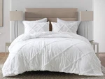 Chezmoi Collection Vivian 2-PIECE Diamond Ruffle Quilted Trim Soft Washed Mic.... Fixed Price $55.61.