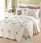 Modern Heirloom Gwen Bedspread - Queen,white,queen 102X118''. Fixed Price $115.48.