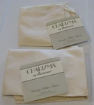 2 Charisma By Fieldcrest Dot Pillow Shams Standard Ivory ? New. Fixed Price $74.99.