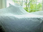 Target Room Gear Camo White Lace Scalloped Artistic Accent Mnt Twin Quilt. Fixed Price $24.49.