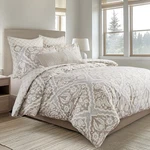 - Becker Taupe Comforter Set King + Two Pillow Cases Ikat .... Fixed Price $229.36.