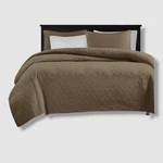Madison Park Brown 3-PIECE Reversible Quilt Set King/cal. Fixed Price $71.82.