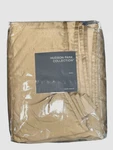 Hudson Park Collection Gold Queen Jacquard Nouveau Bedding Coverlet. Fixed Price $107.99.