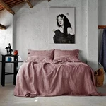Dusty Pink Duvet Cover Set Linen Bedding Washed Quilt Boho. Fixed Price $159.00.