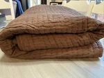 Nwot Quince Cotton European Linen Stitch Quilt Only King Cal Espresso Brown. Fixed Price $114.95.