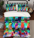 3D Color Wave A38 Bed Pillowcases Quilt Duvet Cover Shandra Smith Zoe. Fixed Price $100.36.