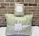 Pottery Barn Teen Cream Puff Quilt & Sham Set, Twin Xl /standard Sage New Tags. Fixed Price $167.77.