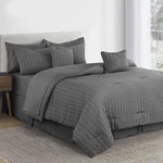 10 Piece Bag Comforter Set Breathable Reversible Bedding Queen King. Fixed Price $53.99.